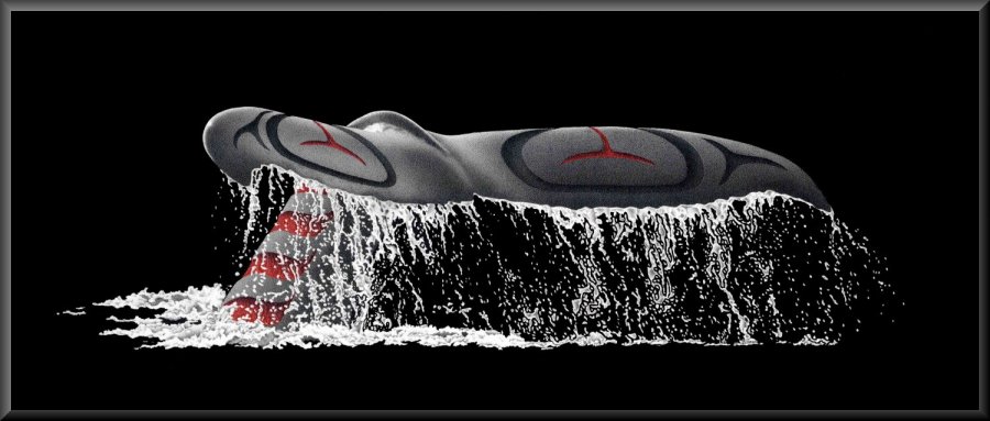 Tail of the Deep-Humpback Whale